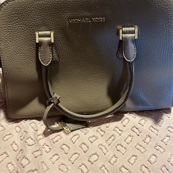 Michael Kors Taupe Handbag - Picture 2 of 3